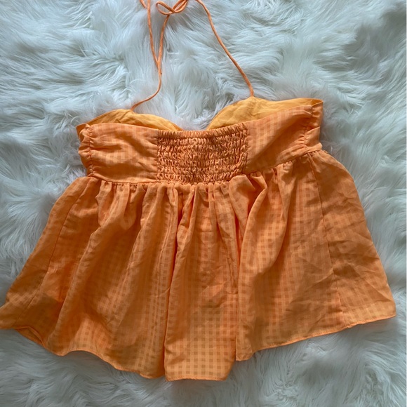 Urban Outfitters Halter - "Jesse Cold Shoulder Halter Top" - Picture 3 of 5